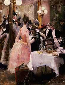Akseli Gallen-Kallela After the Opera Ball oil painting picture